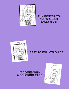 Sally ride collaboration poster by elvia montemayor