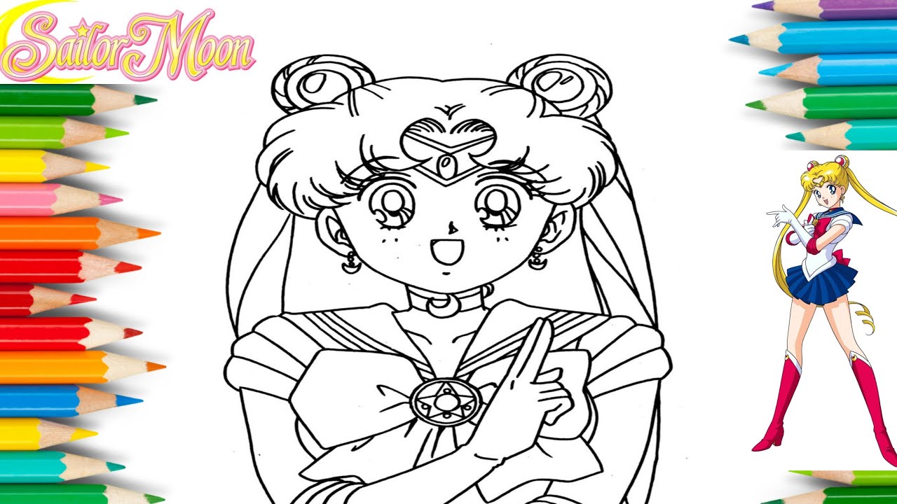 Sailor moon ð pretty guardian sailor moon eternal sailor moon coloring pages