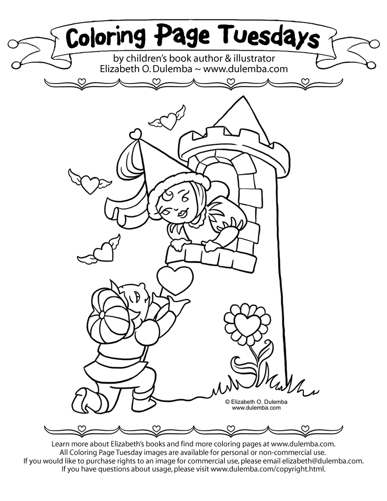 Coloring page tuesday