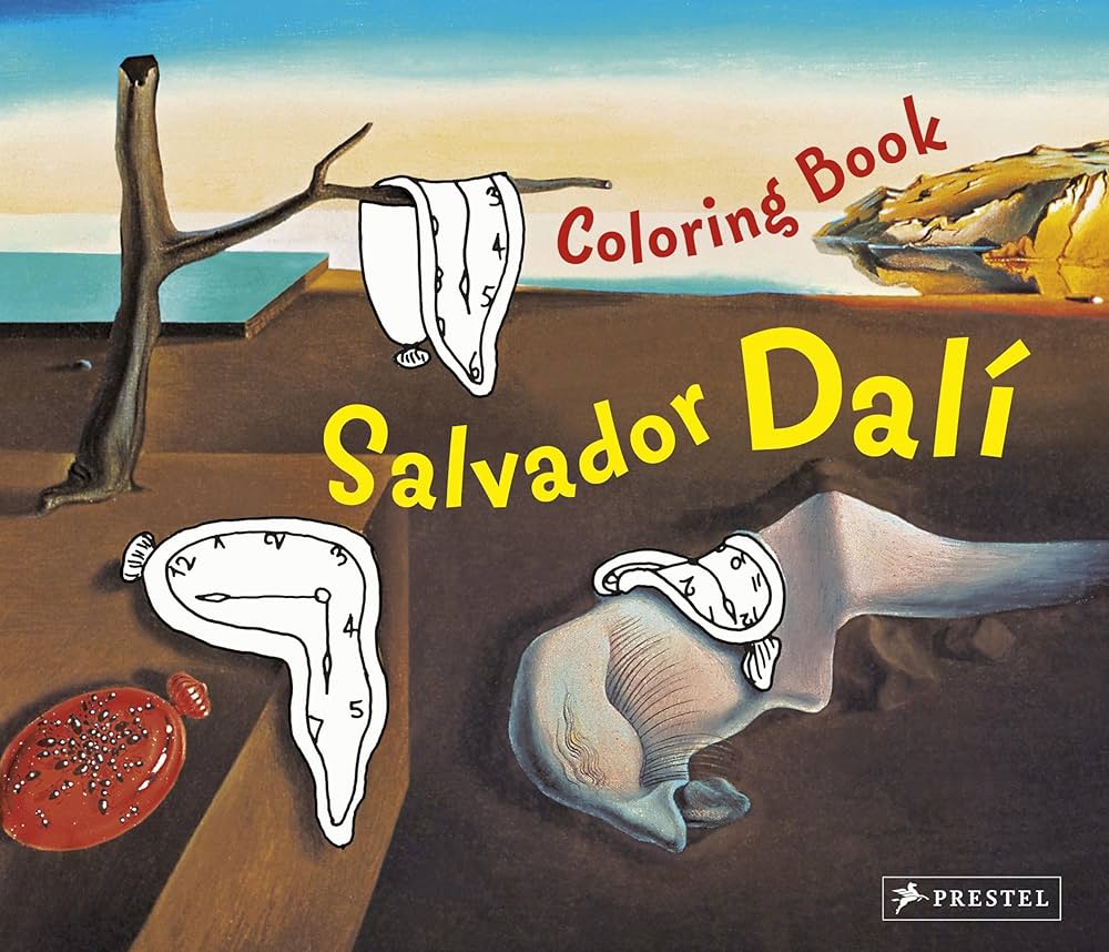 Coloring book dali coloring books kutschbach doris books