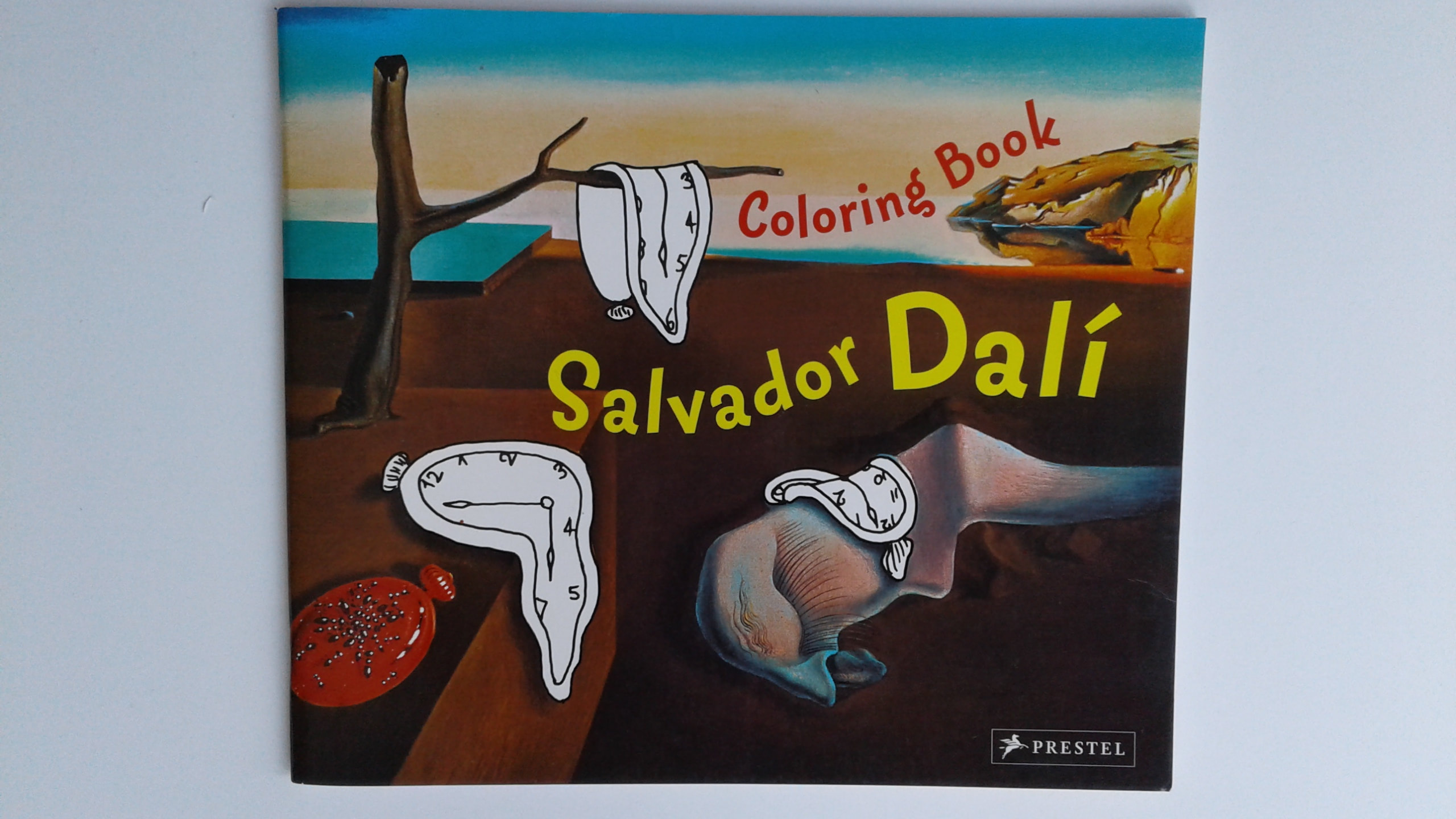 Salvador dali colouring book