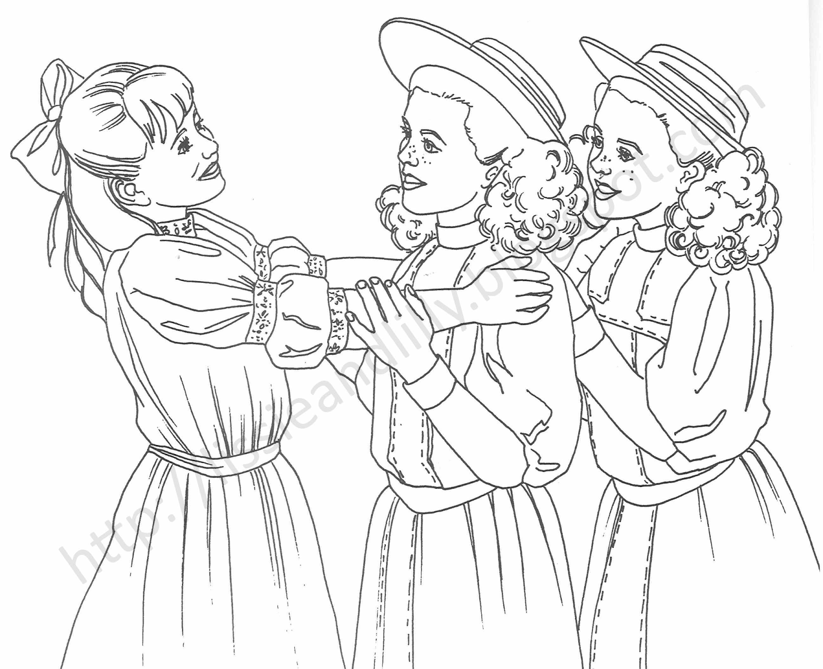 Lissie lilly coloring pages