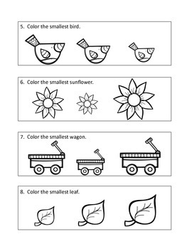 Concepts for fall coloring book by one slp in a pod tpt