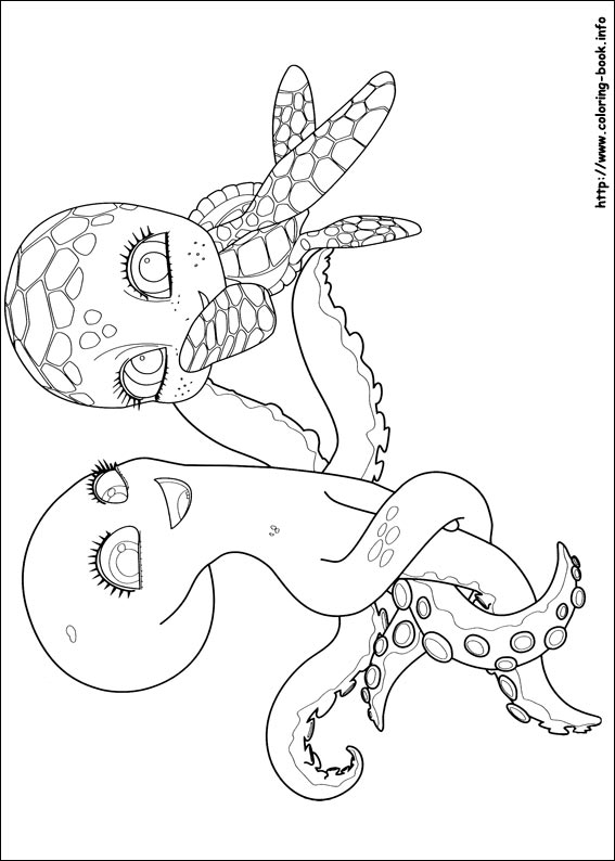 Sammys adventures coloring picture