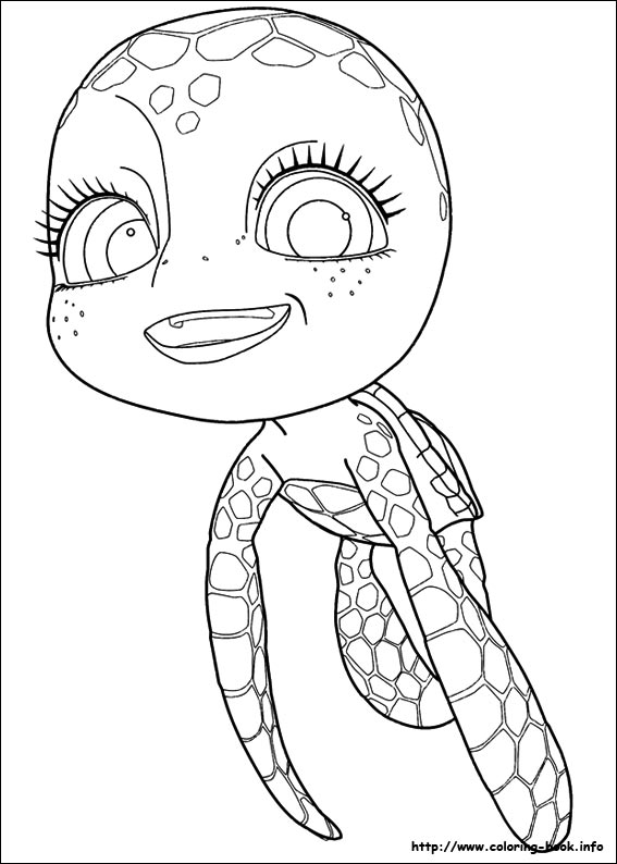 Sammys adventures coloring picture