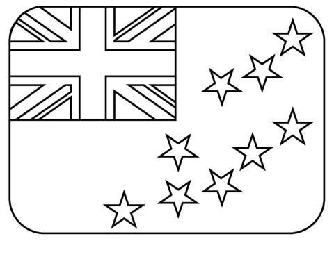 Flag of tuvalu emoji coloring page free printable coloring pages