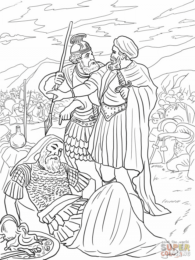 Bible king coloring pages printable for free download