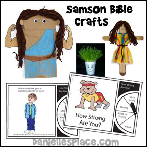 Samson bible lesson for children