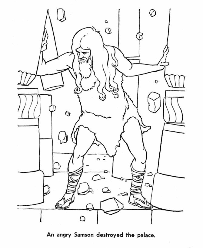 Bible story characters coloring page sheets