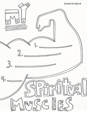 Samson coloring pages