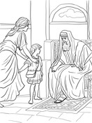 Prophet samuel coloring pages free coloring pages