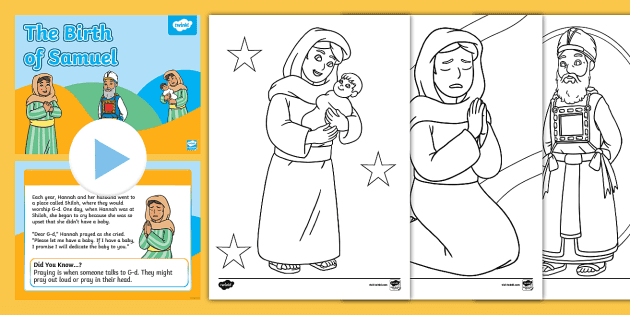 Birth of prophet samuel activity pack teacher made