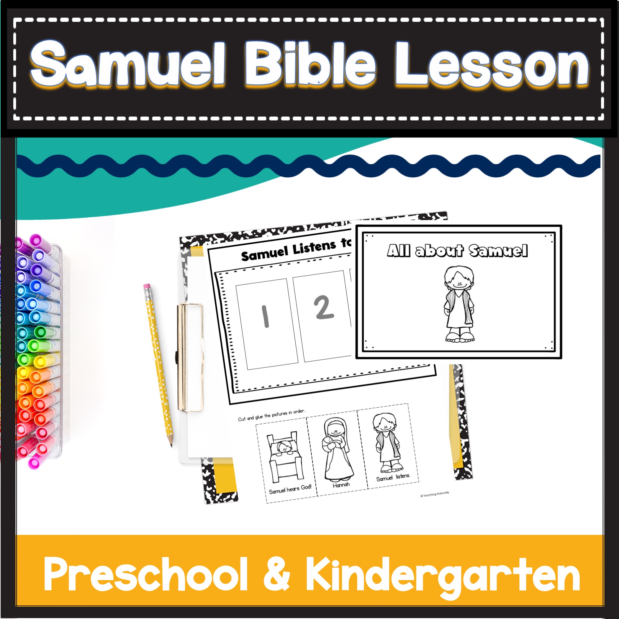 Samuel bible lesson and activities for kids made by teachers