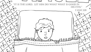 Book of samuel bible coloring page