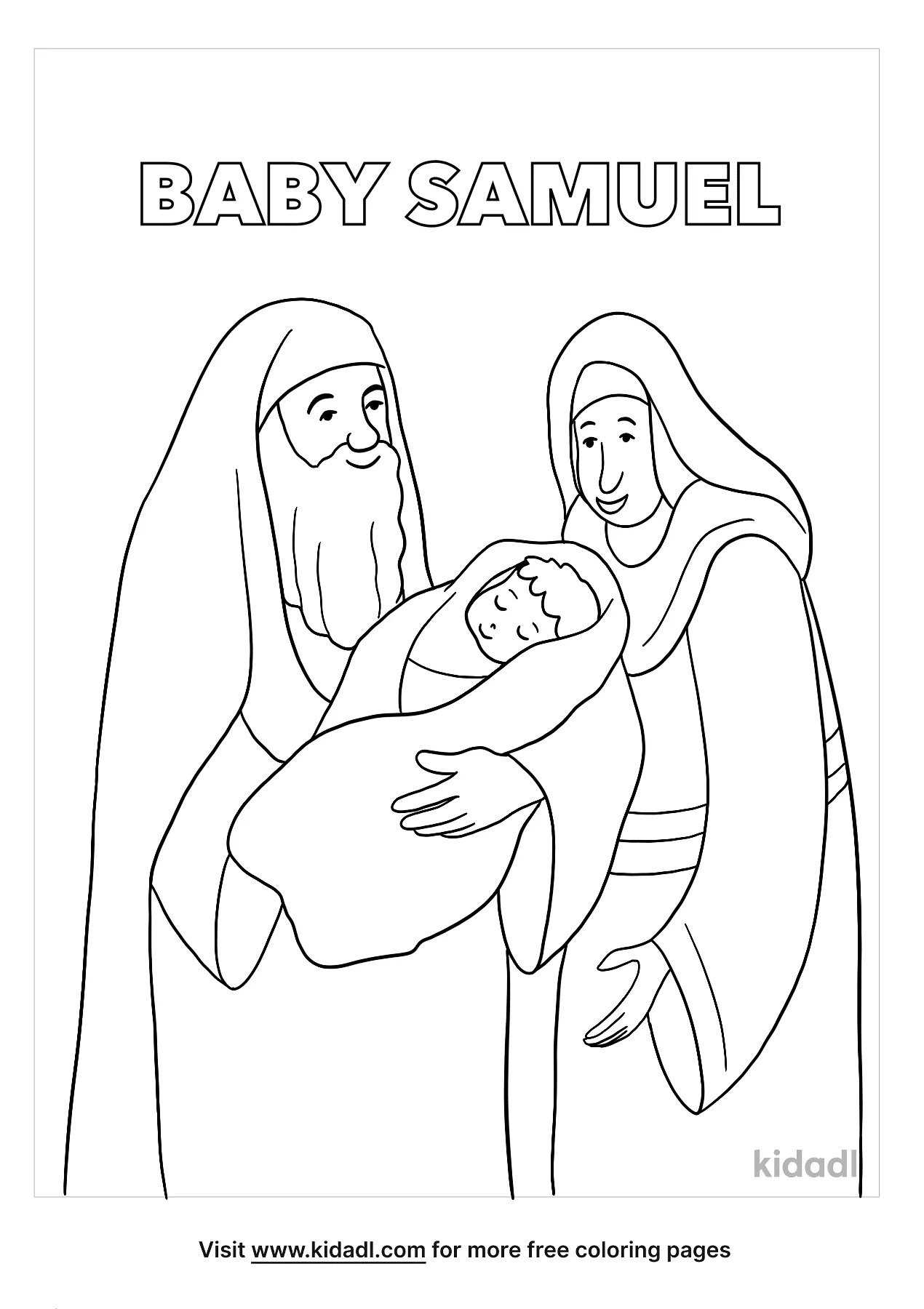 Free baby samuel coloring page coloring page printables