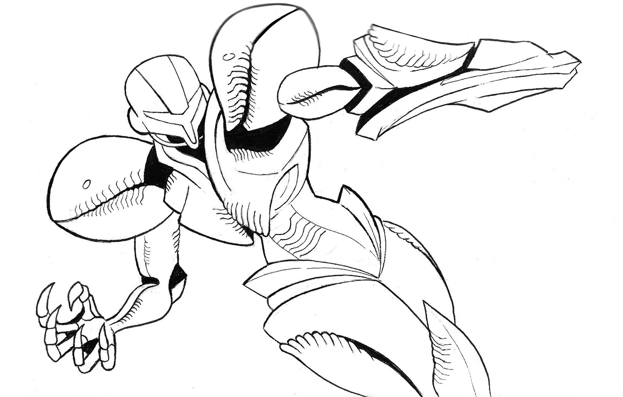 Gojigochi on x hello darkness my old friend the prompt for day of inktober was dark inktober inktober dark nintendo metroid metroidprime metroidprimeechoes metroidprimeforruption darksamus httpstcokcwyxmunmj x