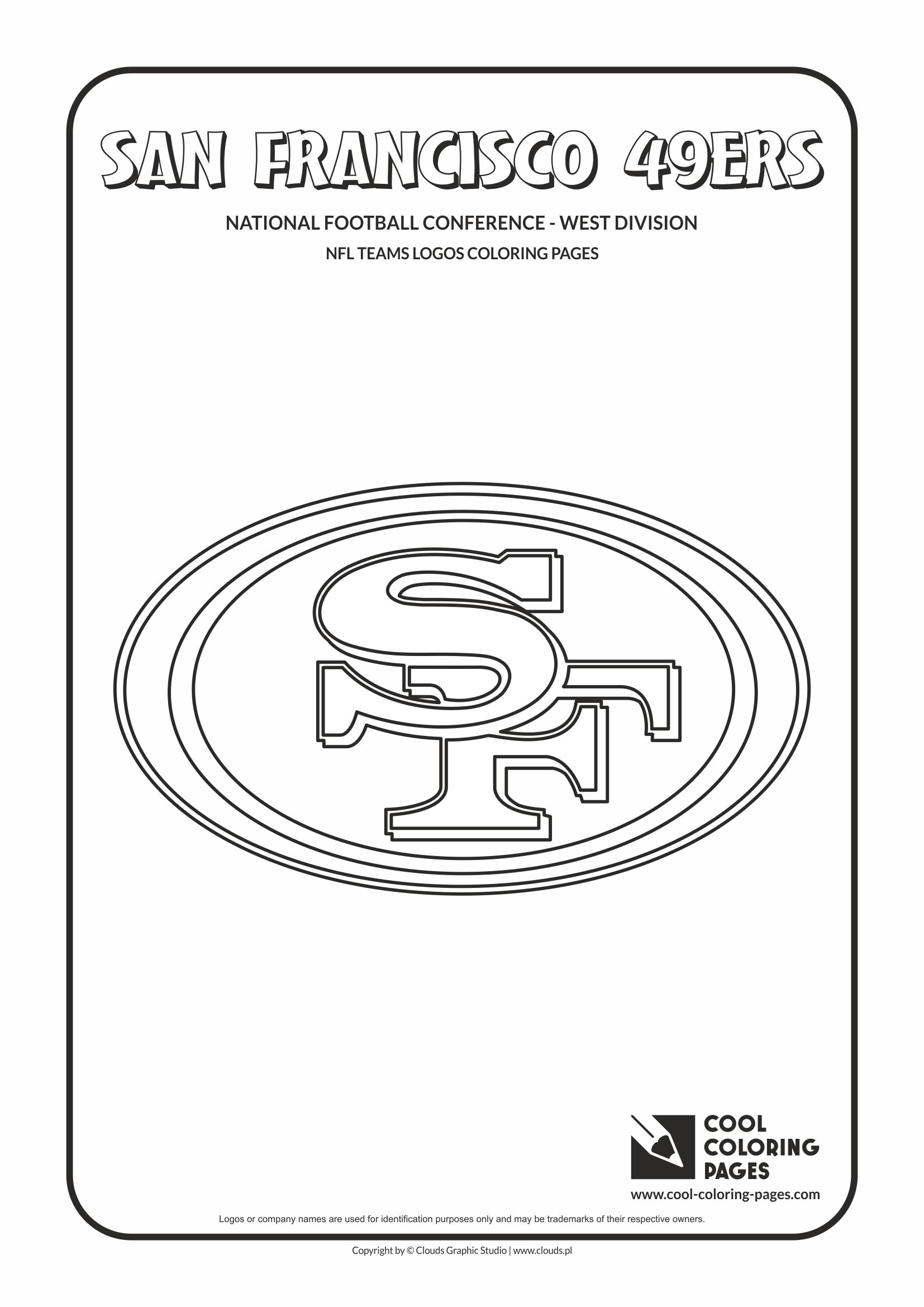 Cool coloring pages nfl teams logos coloring pages