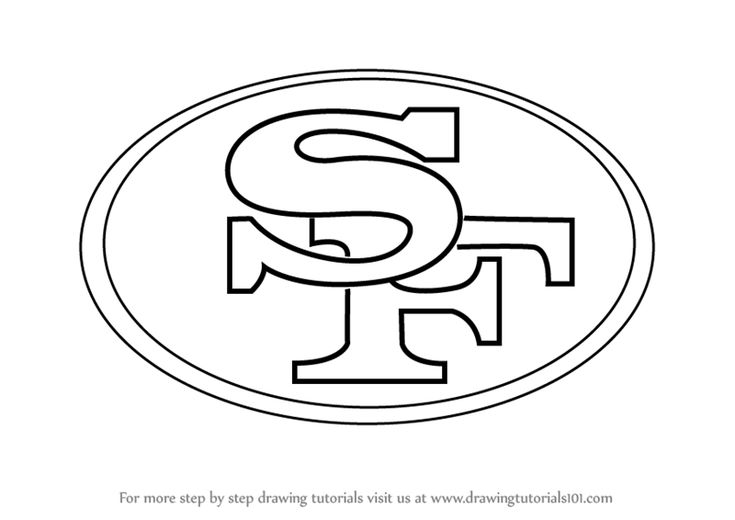 Learn how to draw san francisco ers logo nfl step by step san francisco ers logo san francisco ers quotes san francisco ers funny