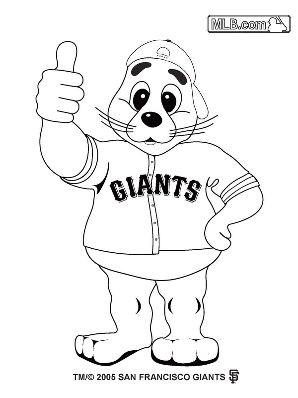 Giants baseball coloring pages coloring pages baseball coloring pages san francisco giants baseball giants baseball