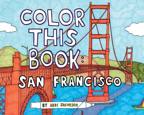 Color this book san francisco chronicle books