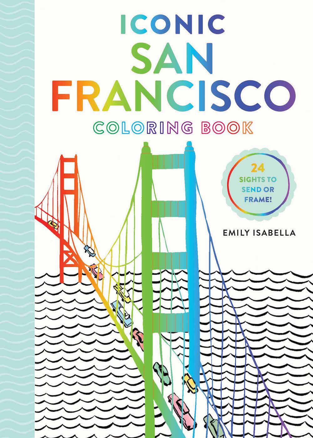 Iconic san francisco coloring book â paper tree