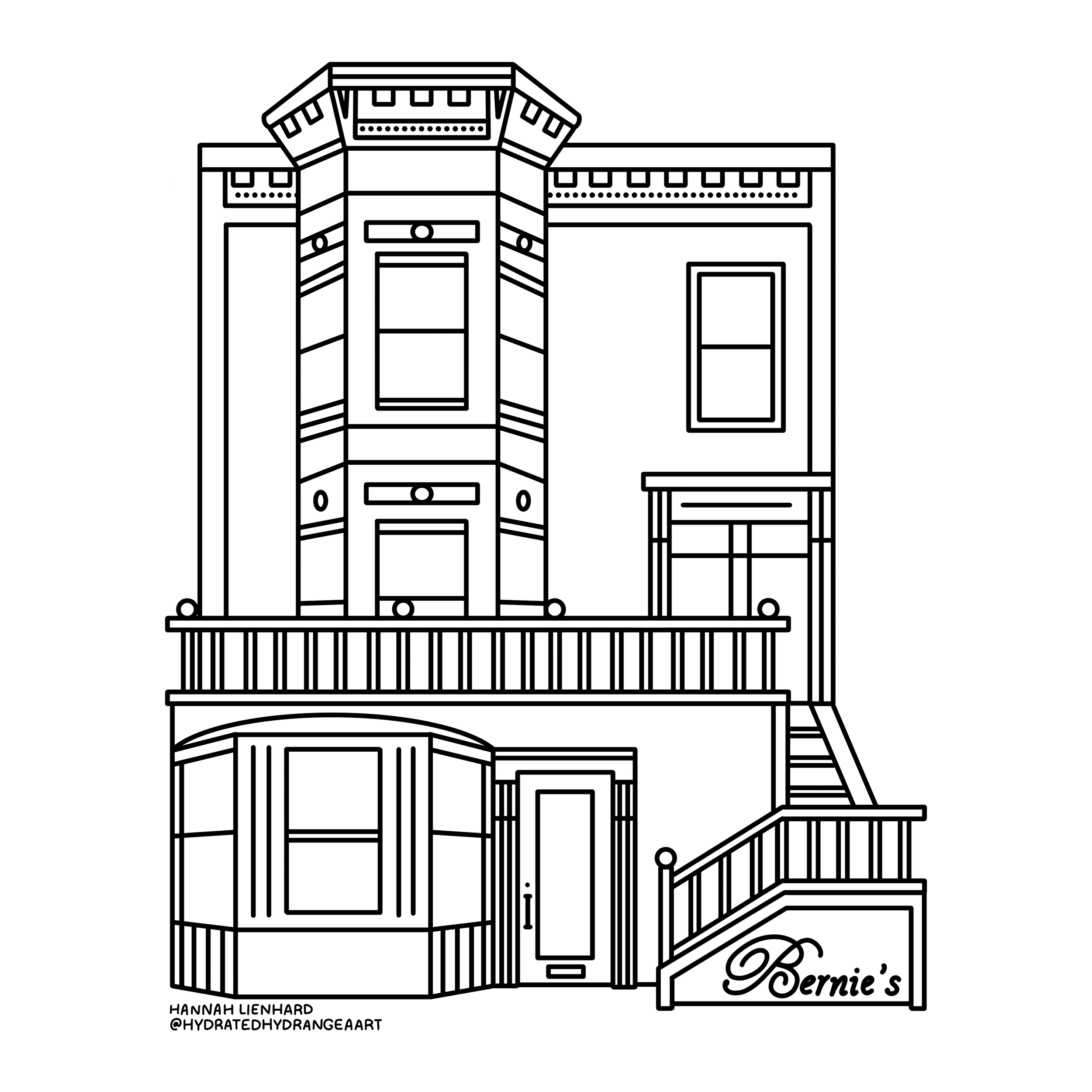 Coloring pages â hannah rose illustrations