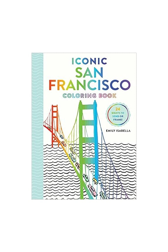 Iconic san francisco coloring book â sf siren