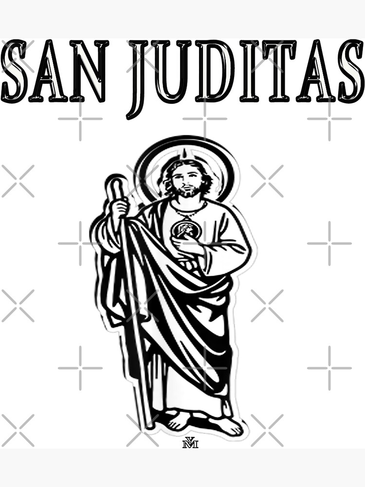 San judas camisa san juditas magnet for sale by blockerbab