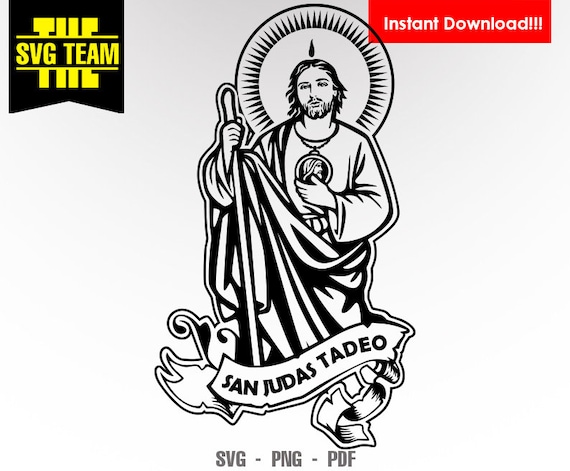 San judas tadeo svg png pdf file t