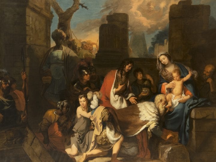 The infancy of jesus and religious painting by gerard de lairesse