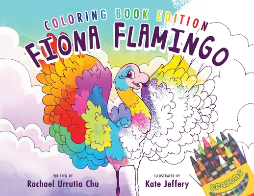 Fiona flamingo coloring book edition paperback san marco books and more