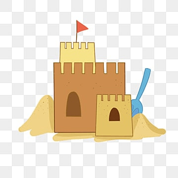 Sand castle png vector psd and clipart with transparent background for free download