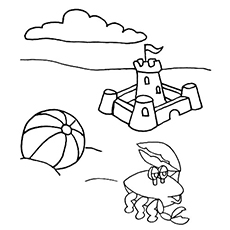 Top free printable beach ball coloring pages online