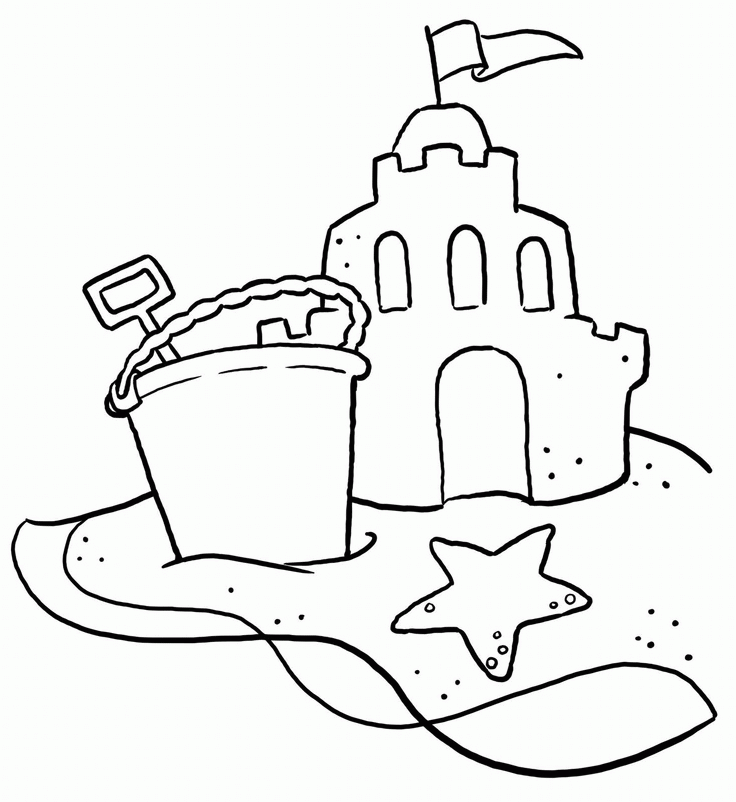 Free sandcastle coloring page download free sandcastle coloring page png images free cliparts on clipart library