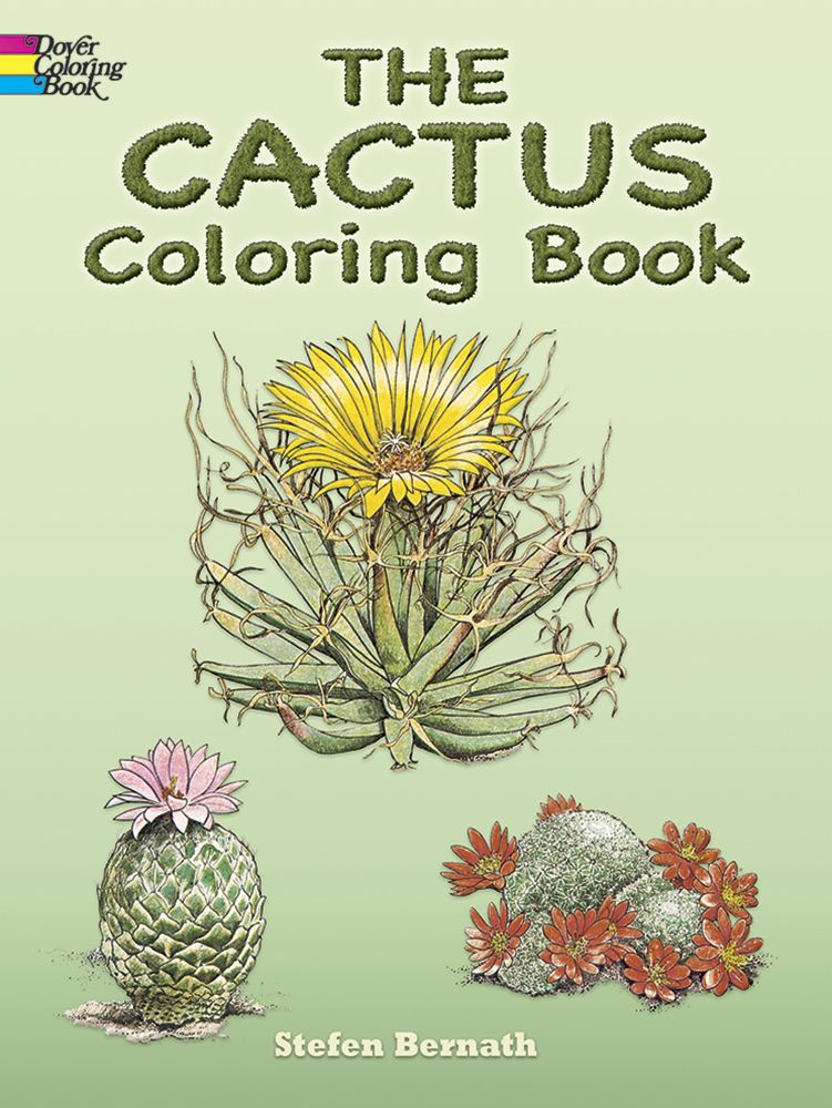 The cactus coloring book