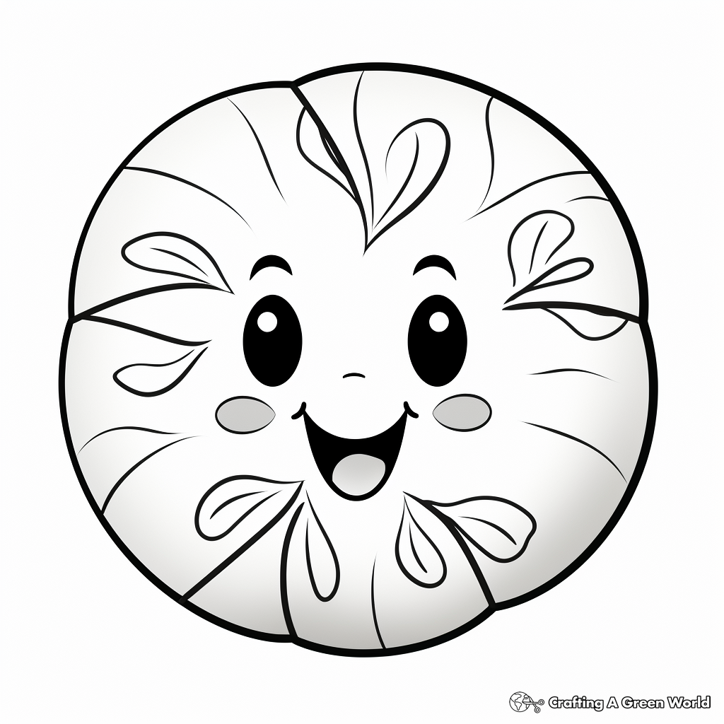 Sand dollar coloring pages