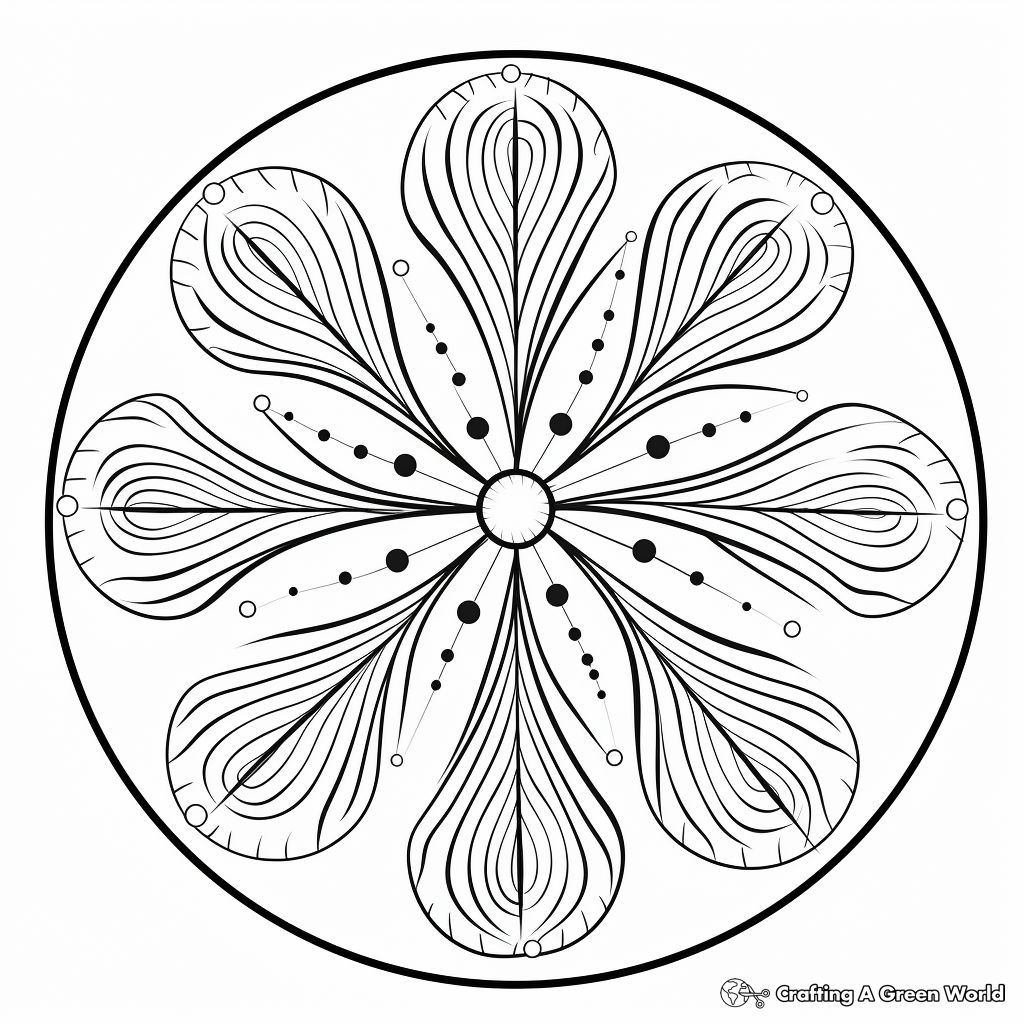 Sand dollar coloring pages