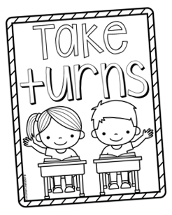 Fairness coloring pages made by teachers