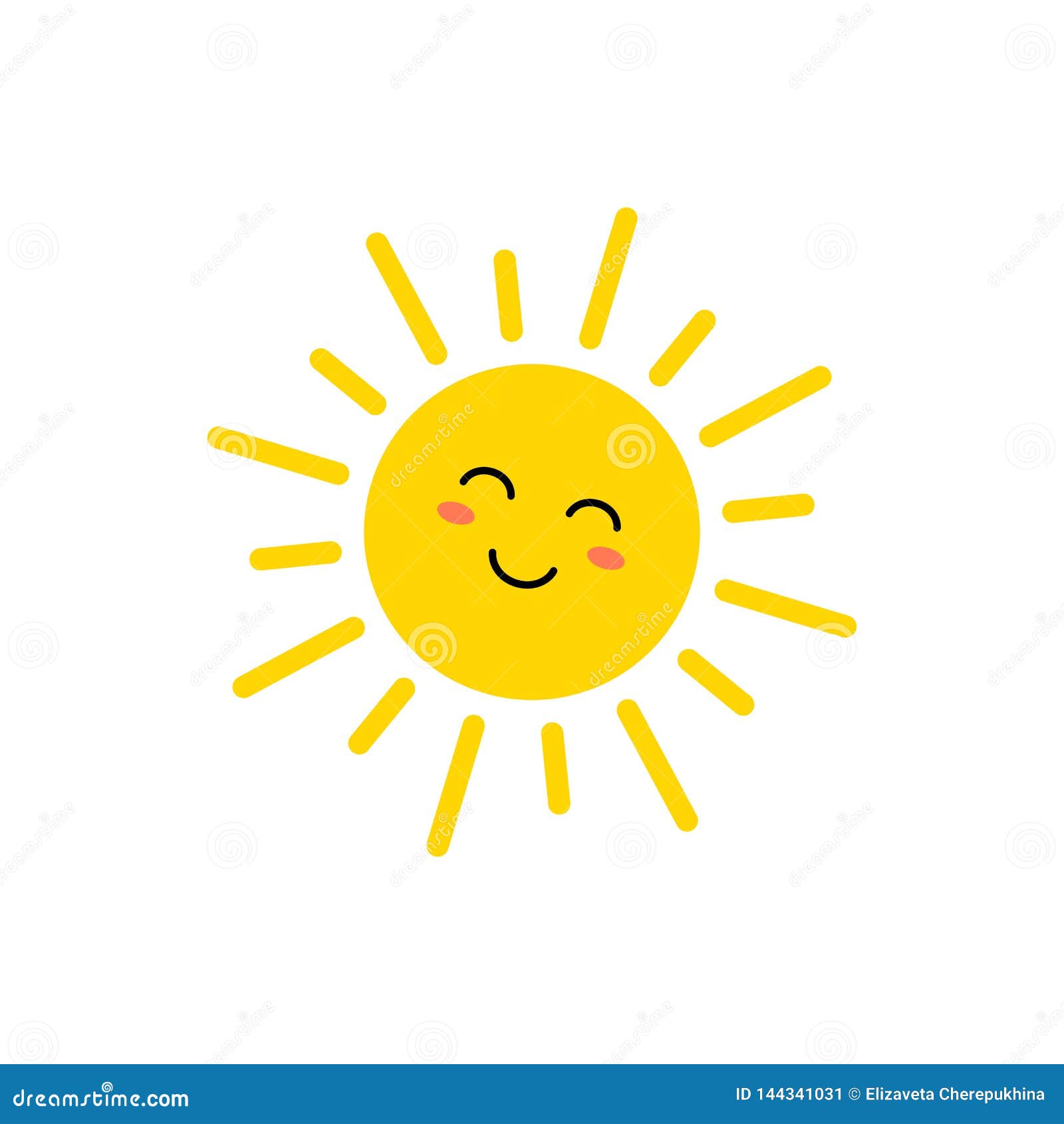 Sun vector illustrations vectors