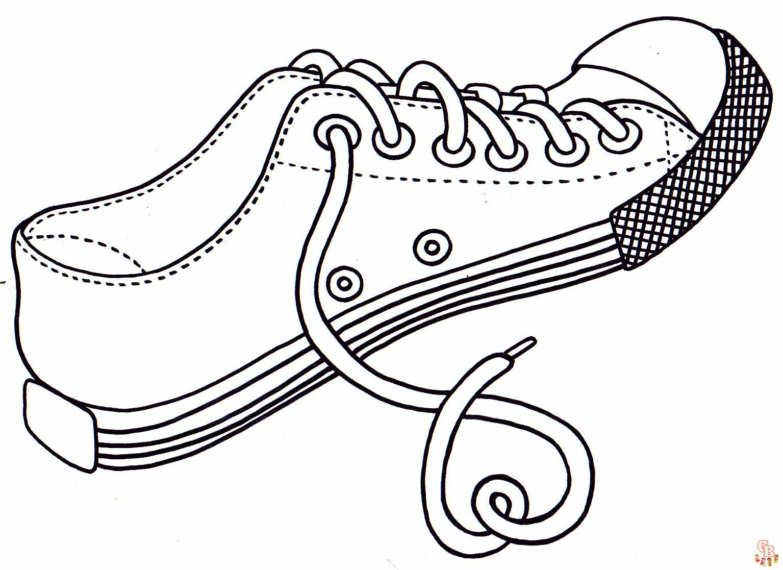 The best shoe coloring pages for kids