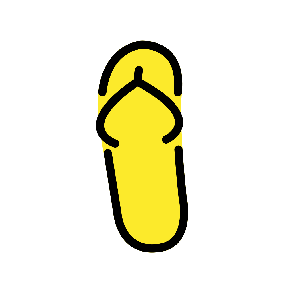 Ð thong sandal emoji