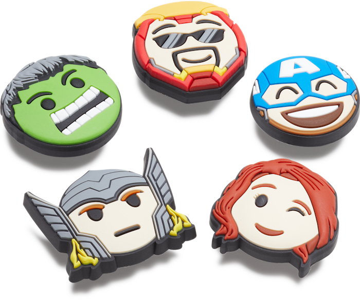 Avengers emojis pack jibbitz shoe charm