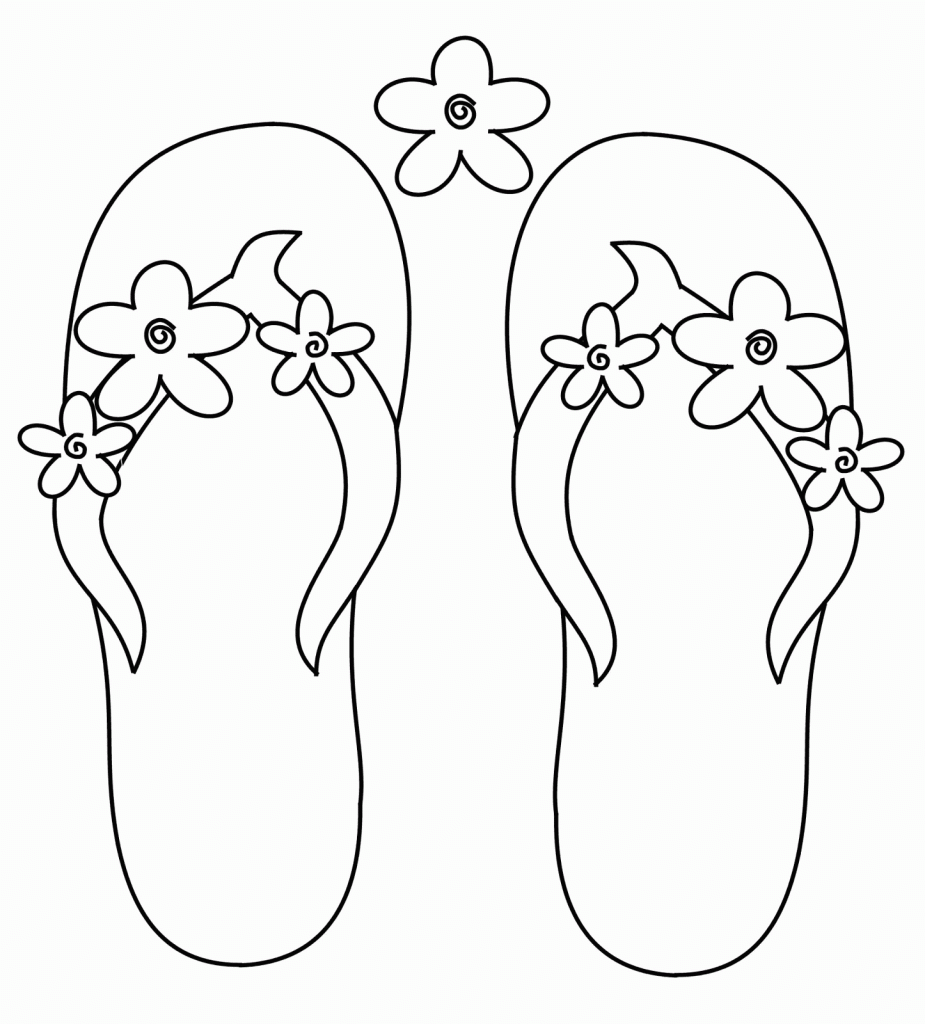 Shoes coloring pages