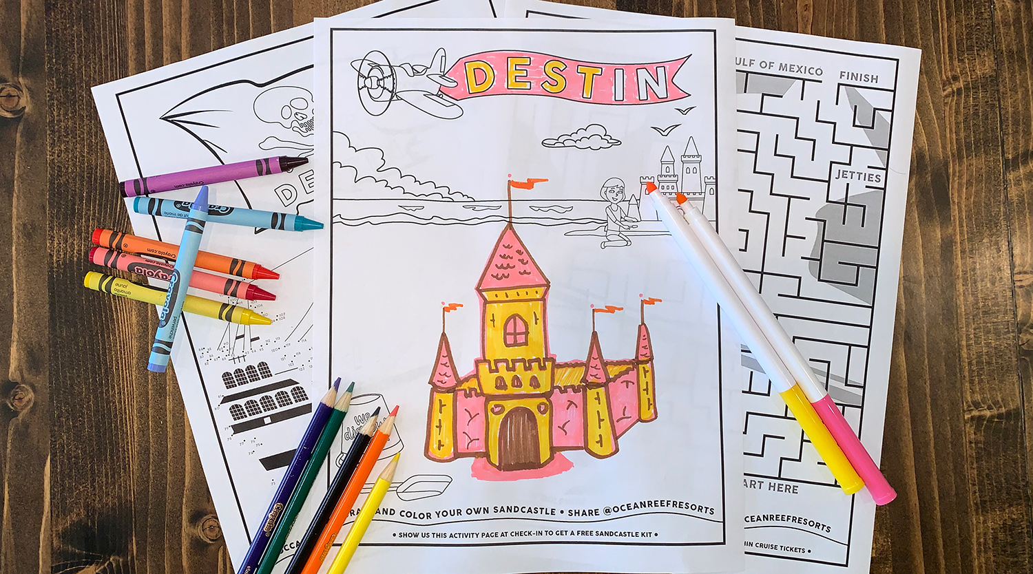 Free destin activity coloring sheets