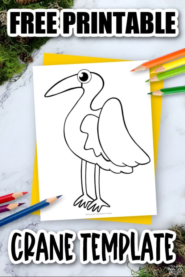 Free printable crane template â simple mom project