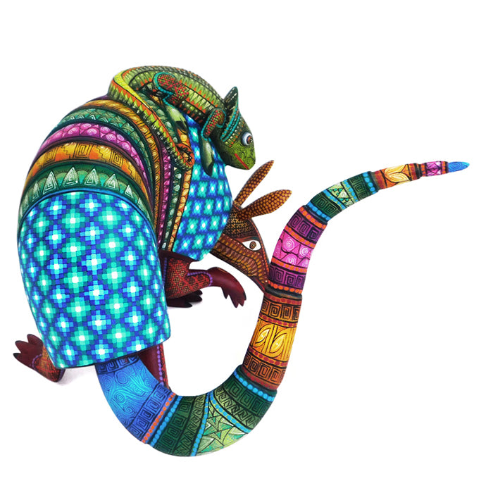 Javier jimenez museum quality armadillo chameleon sandia folk