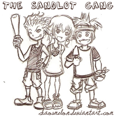 The sandlot gang by chaosmelon on