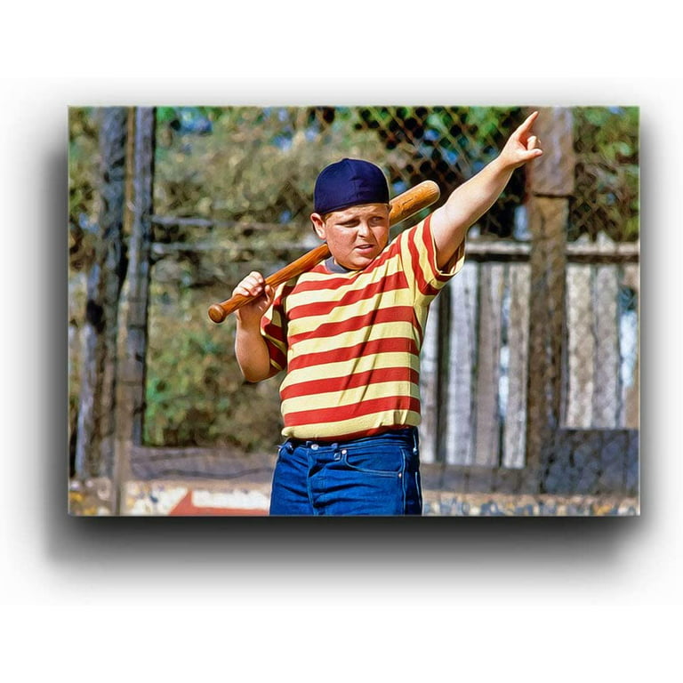 Sandlot movie poster funny kids baseball poster wall decor canvas art prints painting picture artwork home decoration for living room bedroom with inner frame