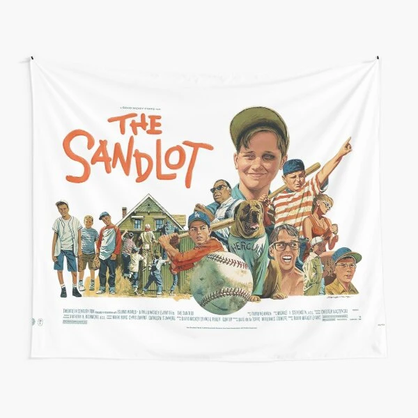 The andlot movie poter tapetry room bedpread blanket bedroom printed beautiful hanging colored mat home towel art wall
