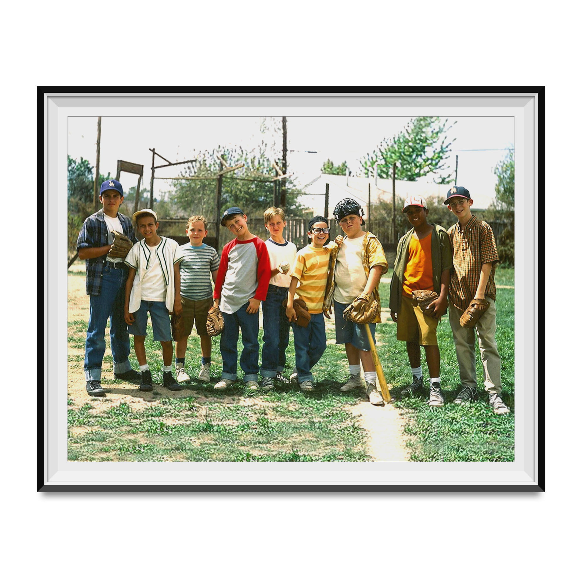 Scotty smalls broadcast booth ending photo the sandlot movie picture photograph